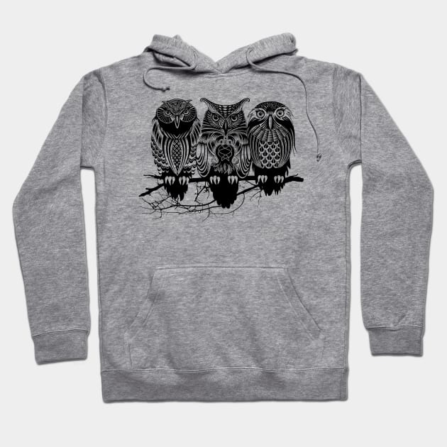 Owls Hoodie by rcaldwell